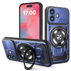 Θήκη Κινητού Defender Armor Case Αντικραδασμική ( Armor - Shockproof ) με ενσωματωμένη Magsafe βάση-δαχτυλίδι για APPLE IPHONE 17 ΣΚΟΥΡΟ ΜΠΛΕ Θήκη Κινητού Defender Armor Case Αντικραδασμική ( Armor - Shockproof ) με ενσωματωμένη Magsafe βάση-δαχτυλίδι για APPLE IPHONE 17 ΣΚΟΥΡΟ ΜΠΛΕ