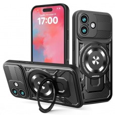 Θήκη Κινητού Defender Armor Case Αντικραδασμική ( Armor - Shockproof ) με ενσωματωμένη Magsafe βάση-δαχτυλίδι για APPLE IPHONE 17 ΜΑΥΡΟ Θήκη Κινητού Defender Armor Case Αντικραδασμική ( Armor - Shockproof ) με ενσωματωμένη Magsafe βάση-δαχτυλίδι για APPLE IPHONE 17 ΜΑΥΡΟ