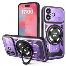 Θήκη Κινητού Defender Armor Case Αντικραδασμική ( Armor - Shockproof ) με ενσωματωμένη Magsafe βάση-δαχτυλίδι για APPLE IPHONE 17 ΜΟΒ Θήκη Κινητού Defender Armor Case Αντικραδασμική ( Armor - Shockproof ) με ενσωματωμένη Magsafe βάση-δαχτυλίδι για APPLE IPHONE 17 ΜΟΒ