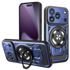 Θήκη Κινητού Defender Armor Case Αντικραδασμική ( Armor - Shockproof ) με ενσωματωμένη Magsafe βάση-δαχτυλίδι για APPLE IPHONE 17 PRO ΣΚΟΥΡΟ ΜΠΛΕ Θήκη Κινητού Defender Armor Case Αντικραδασμική ( Armor - Shockproof ) με ενσωματωμένη Magsafe βάση-δαχτυλίδι για APPLE IPHONE 17 PRO ΣΚΟΥΡΟ ΜΠΛΕ