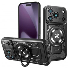 Θήκη Κινητού Defender Armor Case Αντικραδασμική ( Armor - Shockproof ) με ενσωματωμένη Magsafe βάση-δαχτυλίδι για APPLE IPHONE 17 PRO ΜΑΥΡΟ Θήκη Κινητού Defender Armor Case Αντικραδασμική ( Armor - Shockproof ) με ενσωματωμένη Magsafe βάση-δαχτυλίδι για APPLE IPHONE 17 PRO ΜΑΥΡΟ