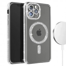 Θήκη Κινητού Avizar Diamond Around Strass για APPLE IPHONE 13 PRO 6.1 ΑΣΗΜΙ