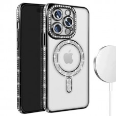 Θήκη Κινητού Avizar Diamond Around Strass για APPLE IPHONE 14 PRO 6.1 ΜΑΥΡΟ