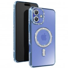 Θήκη Κινητού Avizar Diamond Around Strass για APPLE IPHONE 16 6.1 ΜΠΛΕ Θήκη Κινητού Avizar Diamond Around Strass για APPLE IPHONE 16 6.1 ΜΠΛΕ