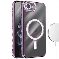 Θήκη Κινητού Avizar Diamond Around Strass για APPLE IPHONE 16 E 6.1 ΜΟΒ Θήκη Κινητού Avizar Diamond Around Strass για APPLE IPHONE 16 E 6.1 ΜΟΒ