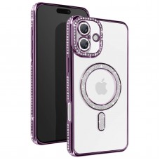 Θήκη Κινητού Avizar Diamond Around Strass για APPLE IPHONE 16 PLUS 6.7 ΜΟΒ Θήκη Κινητού Avizar Diamond Around Strass για APPLE IPHONE 16 PLUS 6.7 ΜΟΒ