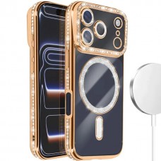 Θήκη Κινητού Avizar Diamond Around Strass για APPLE IPHONE 17 PRO MAX ΧΡΥΣΟ