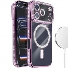 Θήκη Κινητού Avizar Diamond Around Strass για APPLE IPHONE 17 PRO ΜΟΒ