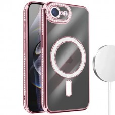 Θήκη Κινητού Avizar Diamond Around Strass για APPLE IPHONE SE 4 ΡΟΖ