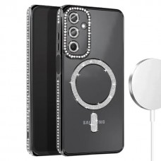 Θήκη Κινητού Avizar Diamond Around Strass για SAMSUNG GALAXY A15 5G ΜΑΥΡΟ