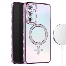 Θήκη Κινητού Avizar Diamond Around Strass για SAMSUNG GALAXY A55 5G ΜΟΒ Θήκη Κινητού Avizar Diamond Around Strass για SAMSUNG GALAXY A55 5G ΜΟΒ