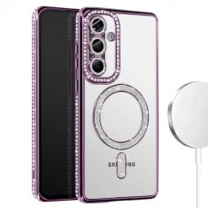 Θήκη Κινητού Avizar Diamond Around Strass για SAMSUNG GALAXY A56 ΜΟΒ Θήκη Κινητού Avizar Diamond Around Strass για SAMSUNG GALAXY A56 ΜΟΒ