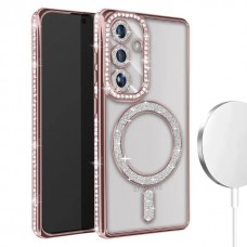 Θήκη Κινητού Avizar Diamond Around Strass για SAMSUNG GALAXY S24 ΡΟΖ Θήκη Κινητού Avizar Diamond Around Strass για SAMSUNG GALAXY S24 ΡΟΖ