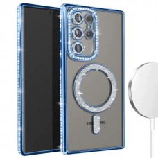 Θήκη Κινητού Avizar Diamond Around Strass για SAMSUNG GALAXY S24 ULTRA ΜΠΛΕ Θήκη Κινητού Avizar Diamond Around Strass για SAMSUNG GALAXY S24 ULTRA ΜΠΛΕ