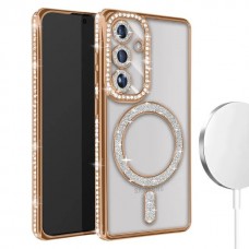 Θήκη Κινητού Avizar Diamond Around Strass για SAMSUNG GALAXY S25 ΧΡΥΣΟ Θήκη Κινητού Avizar Diamond Around Strass για SAMSUNG GALAXY S25 ΧΡΥΣΟ