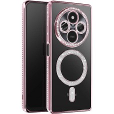 Θήκη Κινητού Avizar Diamond Around Strass για XIAOMI POCO C75 ΡΟΖ Θήκη Κινητού Avizar Diamond Around Strass για XIAOMI POCO C75 ΡΟΖ