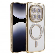 Θήκη Κινητού Avizar Diamond Around Strass για XIAOMI REDMI NOTE 14 PRO 4G ΧΡΥΣΟ Θήκη Κινητού Avizar Diamond Around Strass για XIAOMI REDMI NOTE 14 PRO 4G ΧΡΥΣΟ