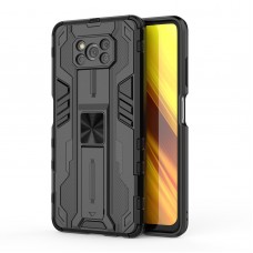 Θήκη Κινητού Supersonic Αντικραδασμική ( Armor - Shockproof ) με ενσωματωμένη βάση στήριξης ( Kickstand ) για XIAOMI POCO X3 ΜΑΥΡΟ Θήκη Κινητού Supersonic Αντικραδασμική ( Armor - Shockproof ) με ενσωματωμένη βάση στήριξης ( Kickstand ) για XIAOMI POCO X3 ΜΑΥΡΟ