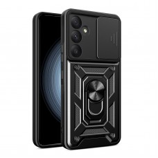 Θήκη Κινητού BBR Slider One Αντικραδασμική ( Armor - Shockproof ) με ενσωματωμένη βάση-δαχτυλίδι και κάλυμμα καμερών για SAMSUNG Galaxy A35 BLACK Θήκη Κινητού BBR Slider One Αντικραδασμική ( Armor - Shockproof ) με ενσωματωμένη βάση-δαχτυλίδι και κάλυμμα καμερών για SAMSUNG Galaxy A35 BLACK