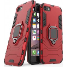 Θήκη Κινητού BBR Ring Αντικραδασμική ( Armor - Shockproof ) με ενσωματωμένη βάση-δαχτυλίδι για i-PHONE 8 RED Θήκη Κινητού BBR Ring Αντικραδασμική ( Armor - Shockproof ) με ενσωματωμένη βάση-δαχτυλίδι για i-PHONE 8 RED