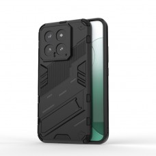 Θήκη Κινητού BBR Steel Αντικραδασμική ( Armor - Shockproof ) με ενσωματωμένη βάση στήριξης ( Kickstand ) για XIAOMI 14 BLACK