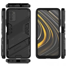 Θήκη Κινητού BBR Steel Αντικραδασμική ( Armor - Shockproof ) με ενσωματωμένη βάση στήριξης ( Kickstand ) για XIAOMI POCO M3 BLACK Θήκη Κινητού BBR Steel Αντικραδασμική ( Armor - Shockproof ) με ενσωματωμένη βάση στήριξης ( Kickstand ) για XIAOMI POCO M3 BLACK