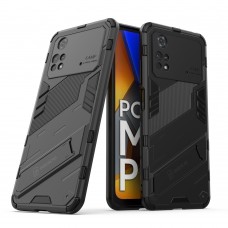 Θήκη Κινητού BBR Steel Αντικραδασμική ( Armor - Shockproof ) με ενσωματωμένη βάση στήριξης ( Kickstand ) για XIAOMI POCO M4 PRO 4G BLACK Θήκη Κινητού BBR Steel Αντικραδασμική ( Armor - Shockproof ) με ενσωματωμένη βάση στήριξης ( Kickstand ) για XIAOMI POCO M4 PRO 4G BLACK