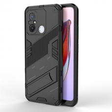 Θήκη Κινητού BBR Steel Αντικραδασμική ( Armor - Shockproof ) με ενσωματωμένη βάση στήριξης ( Kickstand ) για XIAOMI REDMI 12C BLACK Θήκη Κινητού BBR Steel Αντικραδασμική ( Armor - Shockproof ) με ενσωματωμένη βάση στήριξης ( Kickstand ) για XIAOMI REDMI 12C BLACK