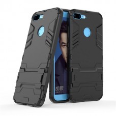 Θήκη Κινητού BBR Iron Αντικραδασμική ( Armor - Shockproof ) με ενσωματωμένη βάση στήριξης ( Kickstand ) για HONOR 9 LITE BLACK