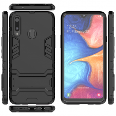 Θήκη Κινητού BBR Iron Αντικραδασμική ( Armor - Shockproof ) με ενσωματωμένη βάση στήριξης ( Kickstand ) για SAMSUNG Galaxy A20s BLACK Θήκη Κινητού BBR Iron Αντικραδασμική ( Armor - Shockproof ) με ενσωματωμένη βάση στήριξης ( Kickstand ) για SAMSUNG Galaxy A20s BLACK