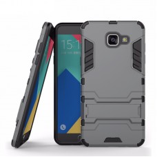 Θήκη Κινητού BBR Iron Αντικραδασμική ( Armor - Shockproof ) με ενσωματωμένη βάση στήριξης ( Kickstand ) για SAMSUNG Galaxy A3 2016 GRAY