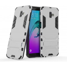 Θήκη Κινητού BBR Iron Αντικραδασμική ( Armor - Shockproof ) με ενσωματωμένη βάση στήριξης ( Kickstand ) για SAMSUNG Galaxy J6 PLUS SILVER Θήκη Κινητού BBR Iron Αντικραδασμική ( Armor - Shockproof ) με ενσωματωμένη βάση στήριξης ( Kickstand ) για SAMSUNG Galaxy J6 PLUS SILVER