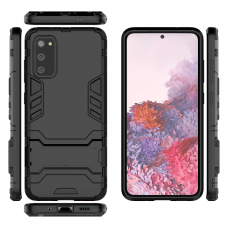 Θήκη Κινητού BBR Iron Αντικραδασμική ( Armor - Shockproof ) με ενσωματωμένη βάση στήριξης ( Kickstand ) για SAMSUNG Galaxy S20 BLACK Θήκη Κινητού BBR Iron Αντικραδασμική ( Armor - Shockproof ) με ενσωματωμένη βάση στήριξης ( Kickstand ) για SAMSUNG Galaxy S20 BLACK