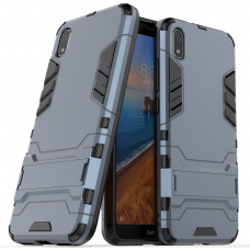 Θήκη Κινητού BBR Iron Αντικραδασμική ( Armor - Shockproof ) με ενσωματωμένη βάση στήριξης ( Kickstand ) για XIAOMI REDMI 7A NAVY BLUE